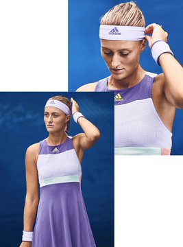 Kristina Mladenovic Australian Open 2020 outfit by Adidas