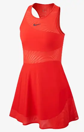 Maria Sharapova Australian Open 2020 red dress
