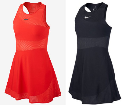 nike red tennis dress