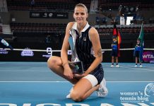 Karolina Pliskova Brisbane 2020 title