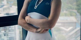 Anastasia Pavlyuchenkova Australian Open 2020 Lacoste Dress