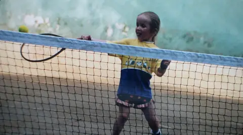 Elina Svitolina baby tennis photo