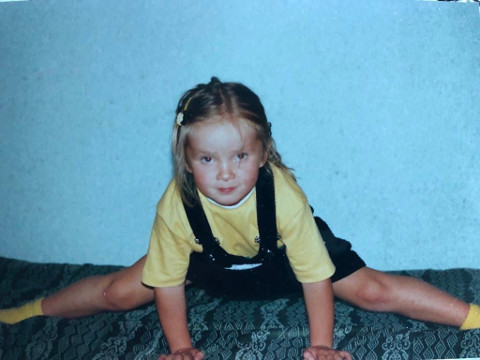 Elina Svitolina childhood photo split