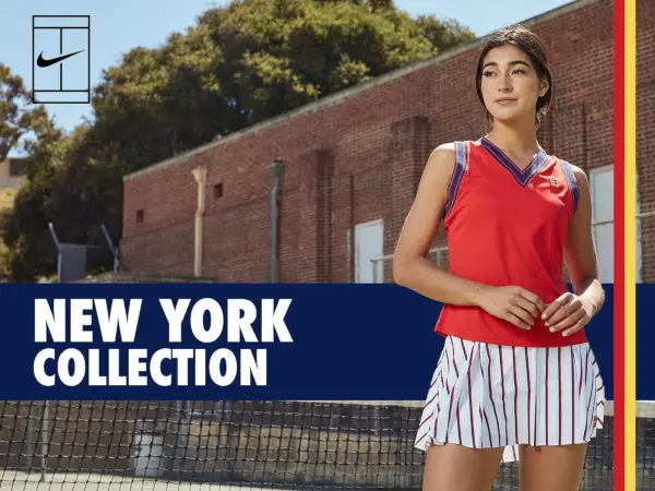 krant Wat is er mis Roos Nike New York tennis collection takes us back to vintage '80s designs -  Women's Tennis Blog