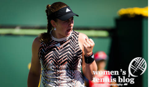 Jelena Ostapenko 2021 BNP Paribas Open