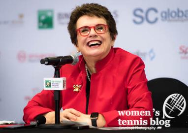Was Billie Jean King the most important person for women's tennis