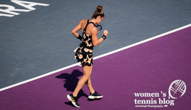 Maria Sakkari WTA Finals Guadalajara