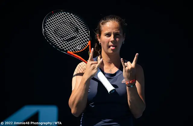 Daria Kasatkina Australian Open 2022