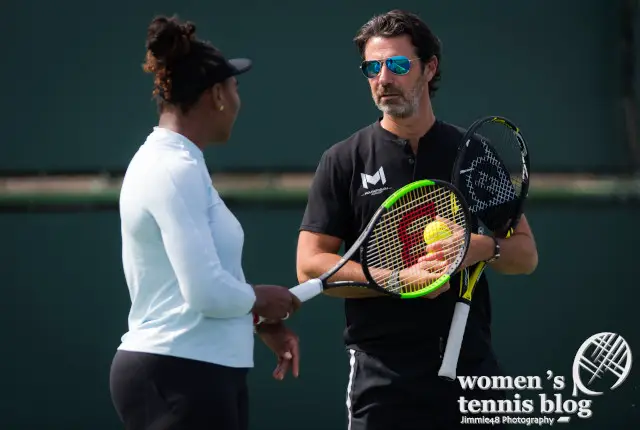 Serena Williams Patrick Mouratoglou