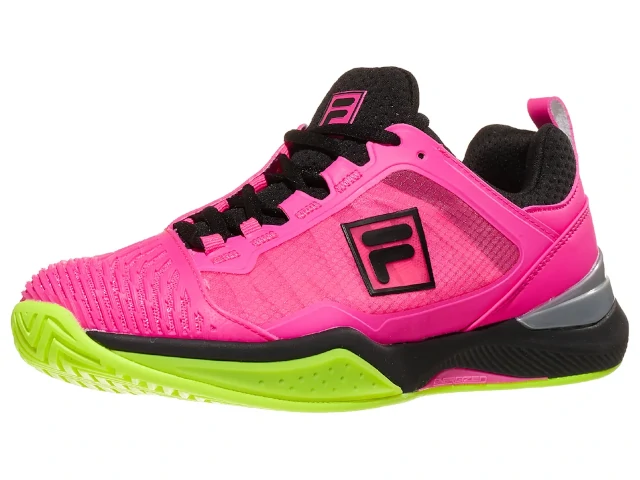 Fila Speed Serve Pink/Yellow/Black Women's Shoes