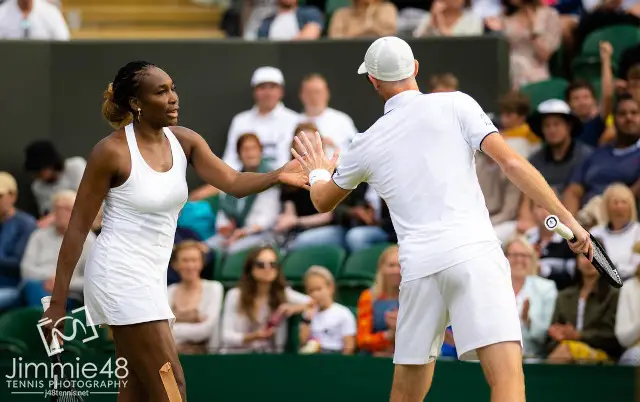 Venus Williams Jamie Murray Wimbledon