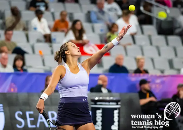 Aryna Sabalenka WTA Finals Fort Worth