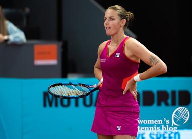 Serena industrie Onaangeroerd Karolina Pliskova's 2022 Fila style - Women's Tennis Blog