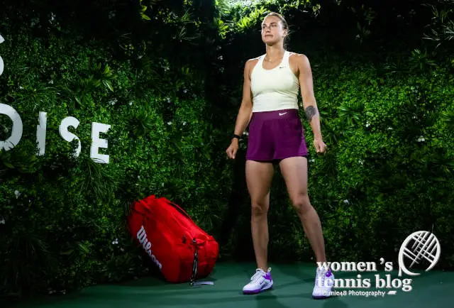 Aryna Sabalenka Wilson tennis bag