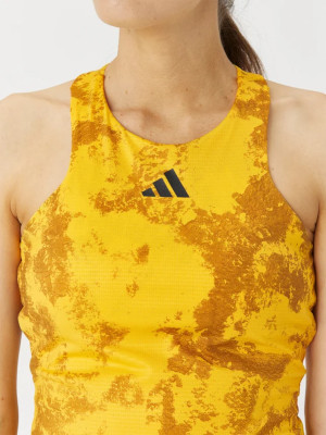 adidas Women's Paris Tennis Y-Tank - Yellow