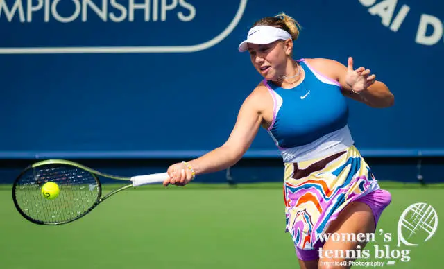 Margaret Mitchell fabric Becks Amanda Anisimova takes indefinite hiatus from tennis citing burnout -  Women's Tennis Blog