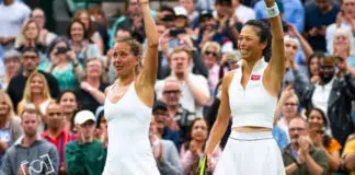 Barbora Strycova, Hsieh Su-Wei at Wimbledon 2023