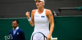 Marketa Vondrousova at Wimbledon 2023