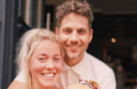 Carina Witthoeft and her long-term partner share engagement news