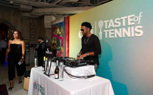 DJ at the Citi Taste of Tennis in Washington DC