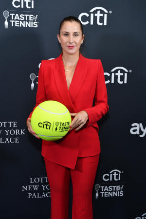 Belinda Bencic at the Citi Taste of Tennis New York