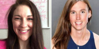 Transgender tennis player controversy. Photos of Jackie Fulkrod and Brooklyn Ross.