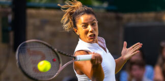 Natalija Stevanovic at Wimbledon 2023