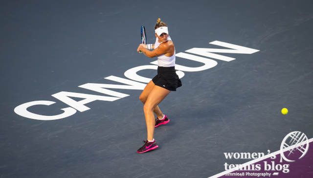 Marketa Vondrousova at the 2023 WTA Finals