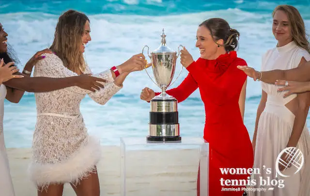 WTA Finals Cancun photoshoot