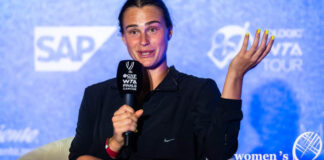 Belarusian tennis player Aryna Sabalenka