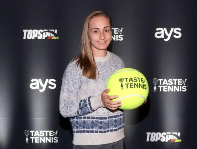 Aleksandra Krunic at Taste of Tennis in Indian Wells