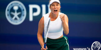 Danielle Collins at the 2024 Miami Open