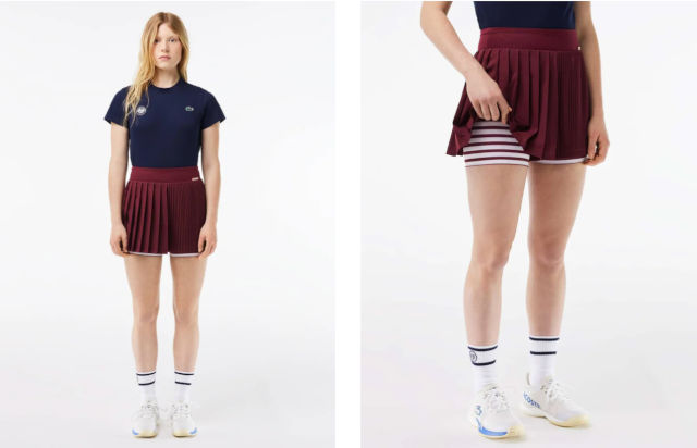 New Lacoste tennis dress: Unveiling the 2024 Roland Garros collection ...