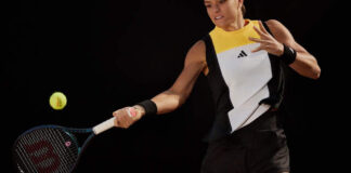 Maria Sakkari in new Adidas Paris 2024 tennis collection