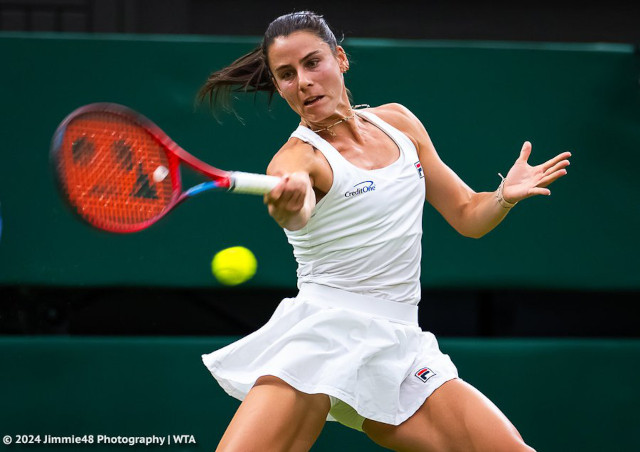 Emma Navarro at Wimbledon 2024