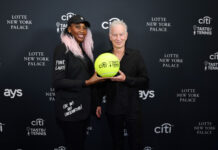 Venus Williams and John McEnroe at Citi Taste of Tennis