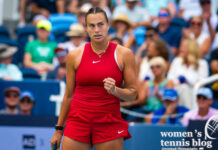 Aryna Sabalenka at the 2024 Cincinnati Open