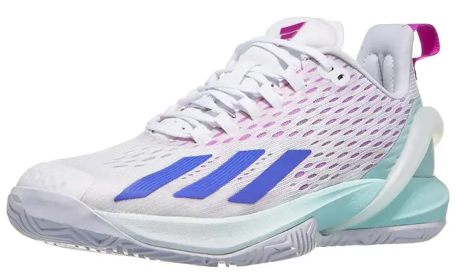 Adidas adizero Cybersonic White/Cobalt/Aqua Wom's Shoe