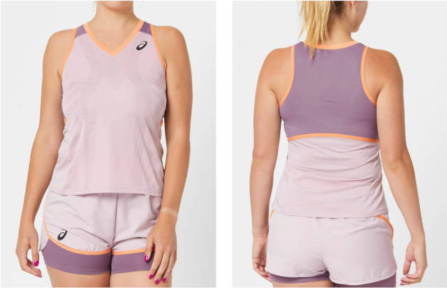 Asics tank for the 2024 US Open