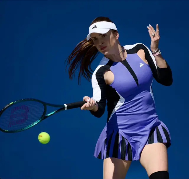 You will love the new Adidas collection Unusual cutouts and colorblocks refresh tennis fashion Women s Tennis Blog