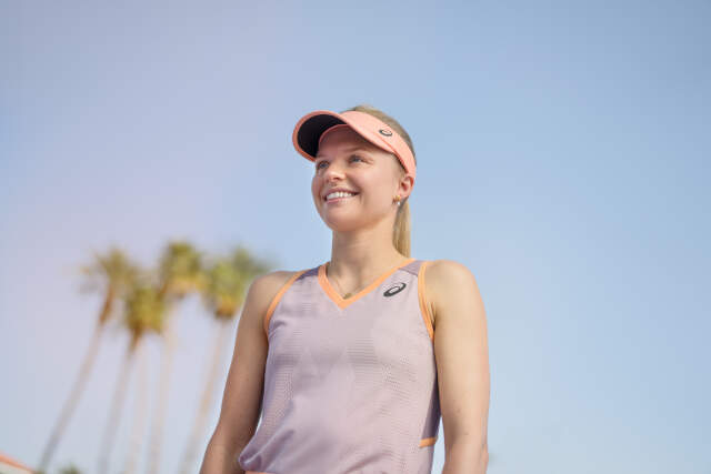 Harriet Dart, Asics promo photo