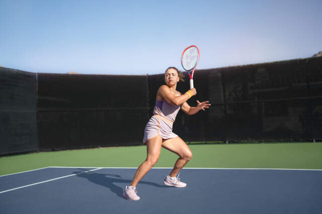 Jasmine Paolini in new Asics apparel for the 2024 US Open