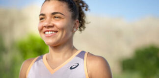 Jasmine Paolini, Asics promo photo