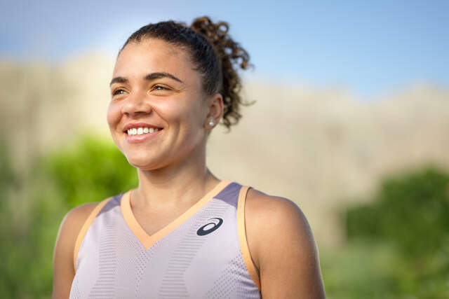 Jasmine Paolini, Asics promo photo