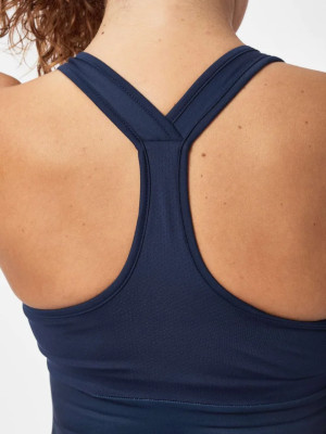 Closeup of the Yonex New York Dress' racerback