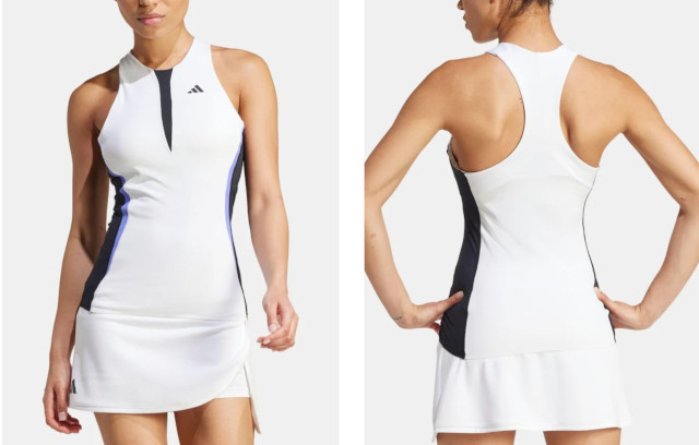 White Adidas tank for the 2024 US Open