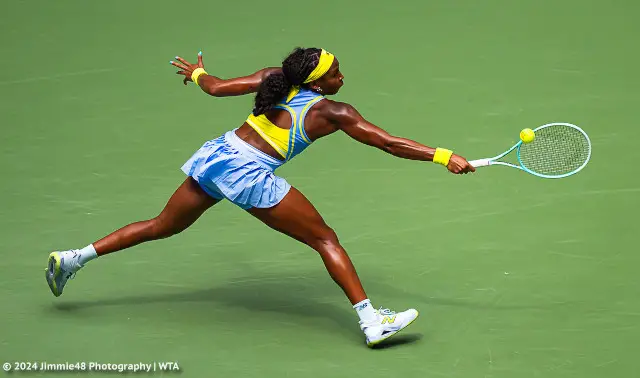 Coco Gauff's New Balance outfit at the 2024 US Open