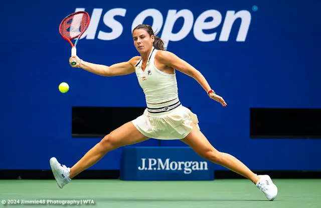 Emma Navarro at the 2024 US Open