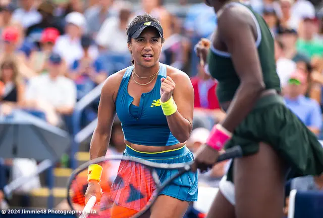 Heather Watson at the 2024 US Open