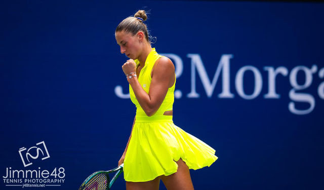 Marta Kostyuk at the 2024 US Open